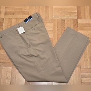 Tailorbyrd Collection Tailored Fit Men's Tan Dress Pants Sz 40x32 NWT